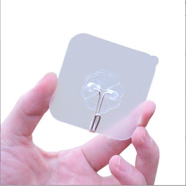 Sỉ 1000 Móc Dán Tường Trong Suốt Dán Tường Chịu Lực H001