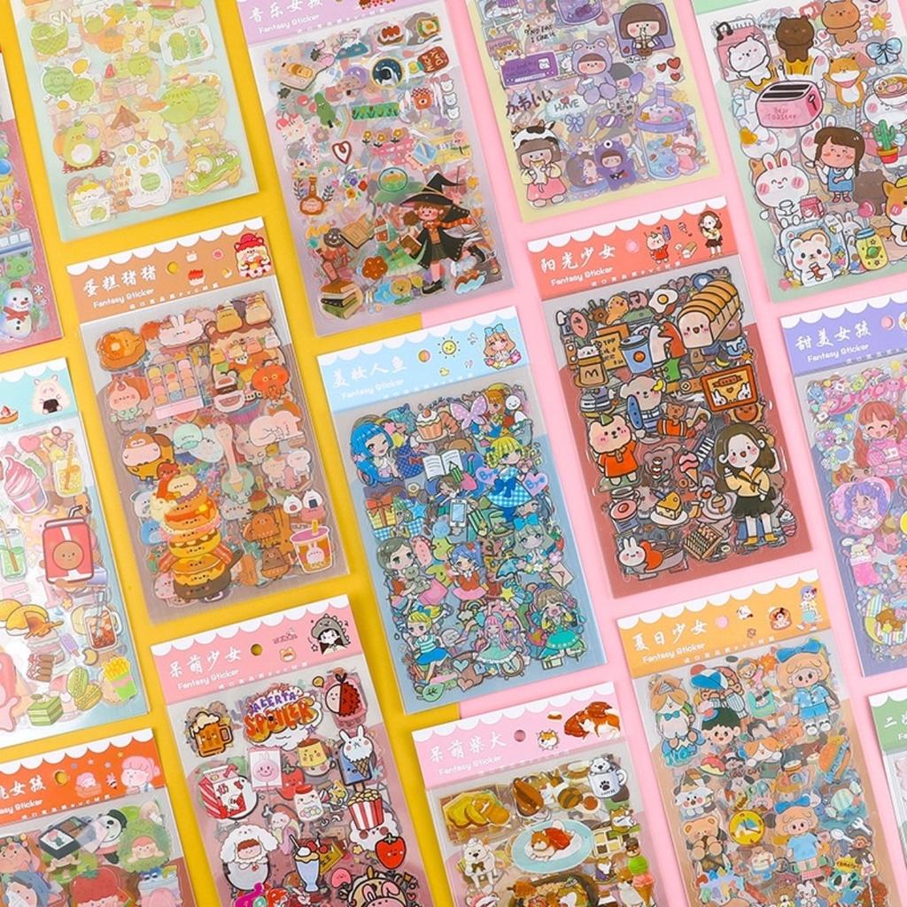 Sticker TRONG 6 tấm mẫu ngẫu nhiên