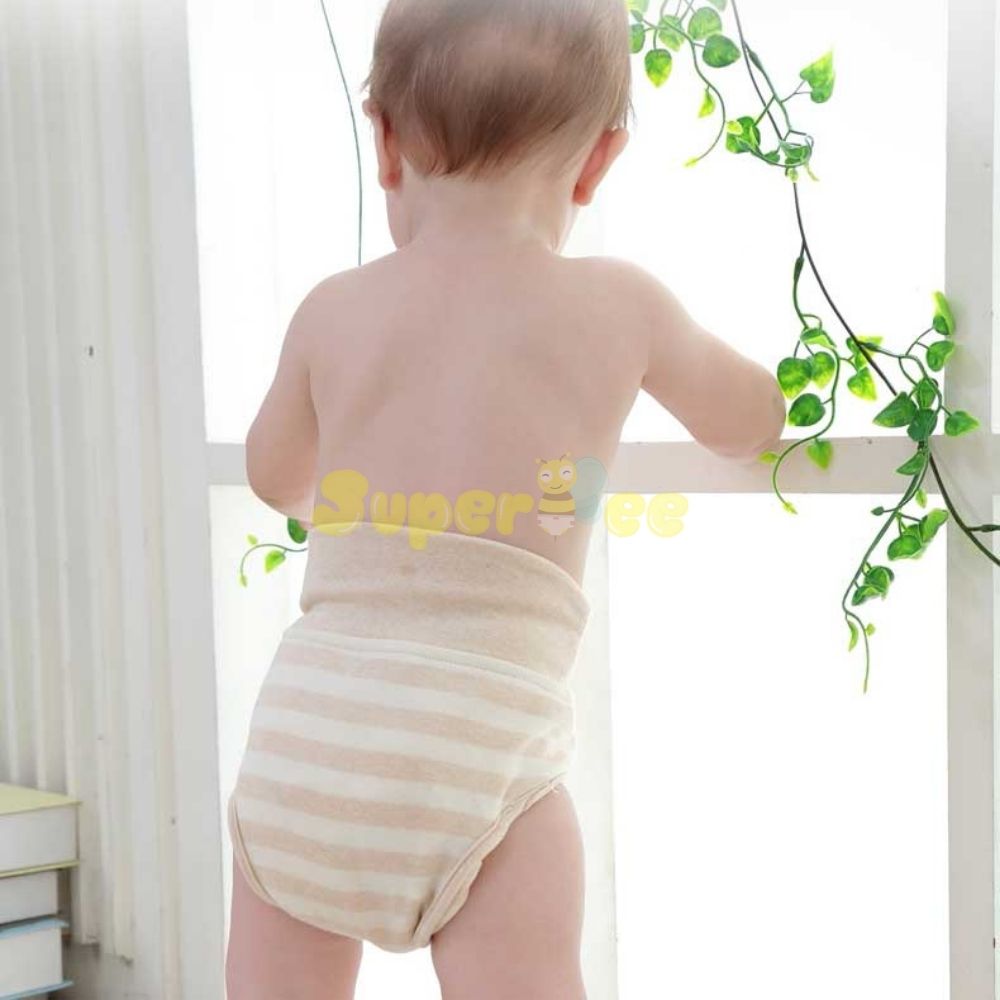 Tã Quần Vải Thông Minh Chất Liệu Cotton Thoáng Khí Cho Bé