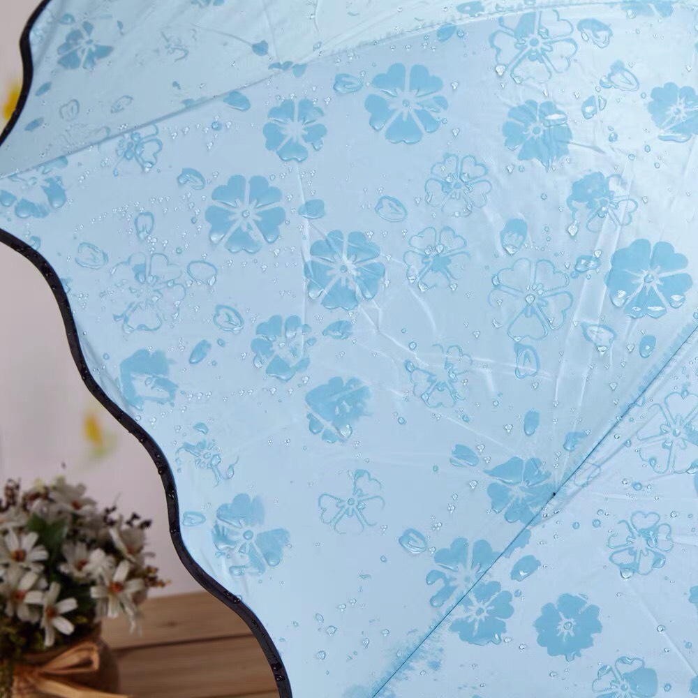 Dù nở hoa, dù gấp gọn chống tia UV, chiếc dù nở hoa thần kỳ gấp gọn , ô dù hoa cúc che nắng che mưa hữu hiệu