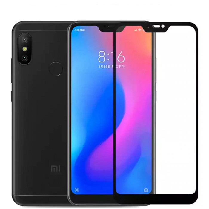 Tấm dán cường lực full màn hình 5D dành cho Xiaomi Redmi 6 Pro