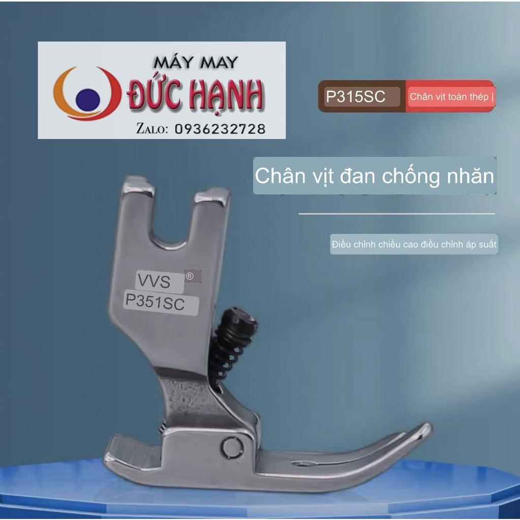 Chân vịt chống nhăn chống bỏ mũi sử dụng cho máy may 1 kim công nghiệp