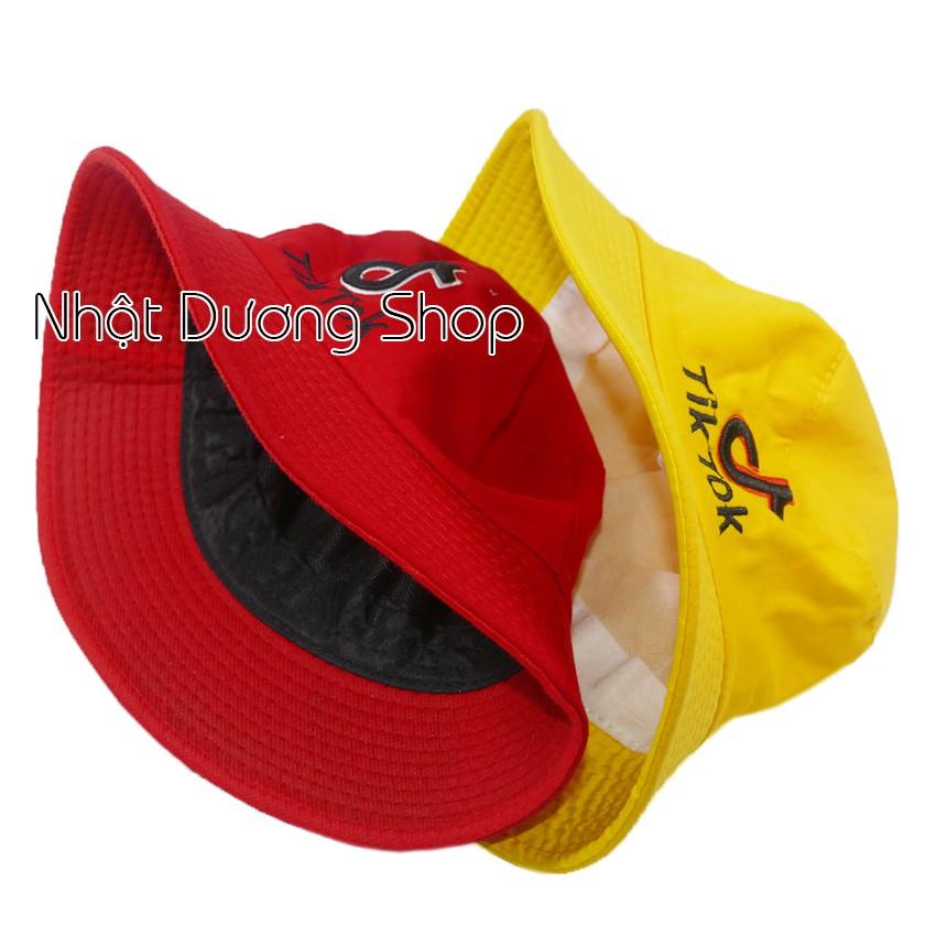 Mũ bucket đẹp 1 mặt, mũ tai bèo nam nữ vành nhỏ, nón bucket với chất liệu cotton thoáng mát