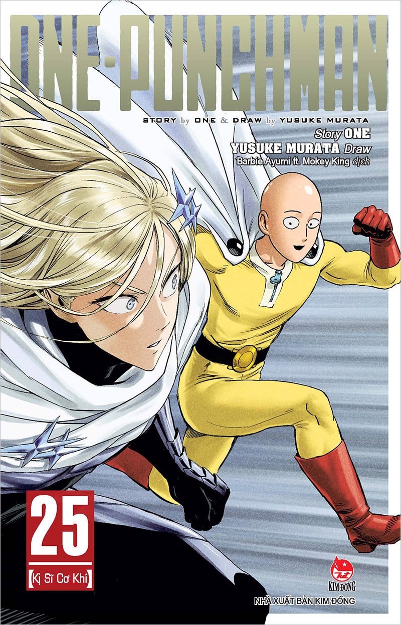 Sách - One - Punch Man - Tập 25 Tặng Kèm Bookmark Ivory
