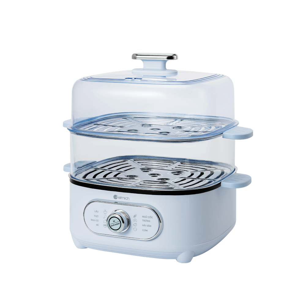 Nồi lẩu hấp 2 tầng Elmich STE-9098 - Hàng chính hãng