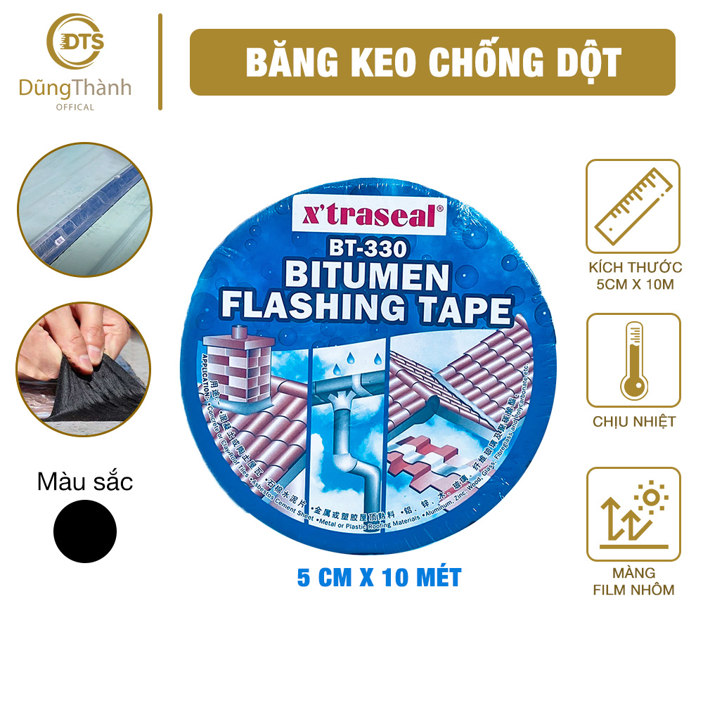 Băng keo chống thấm X'TRASEAL BT-330 siêu dính đa năng 10 Mét