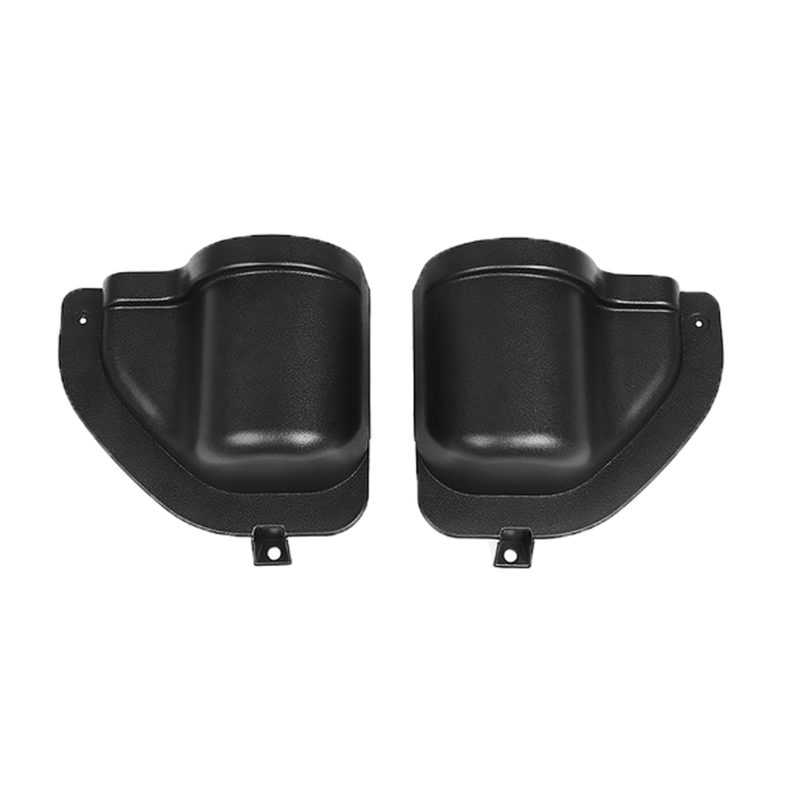 1 Pair ABS Car Automobile Door Storage Organizer Pocket Cup Holder Easy Installation for Jeep Wrangler JL 2018-2020