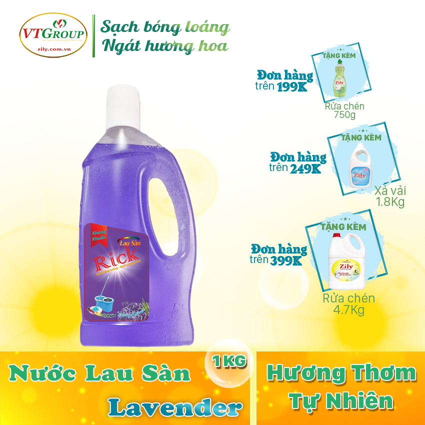 Nước lau sàn Rick 1L