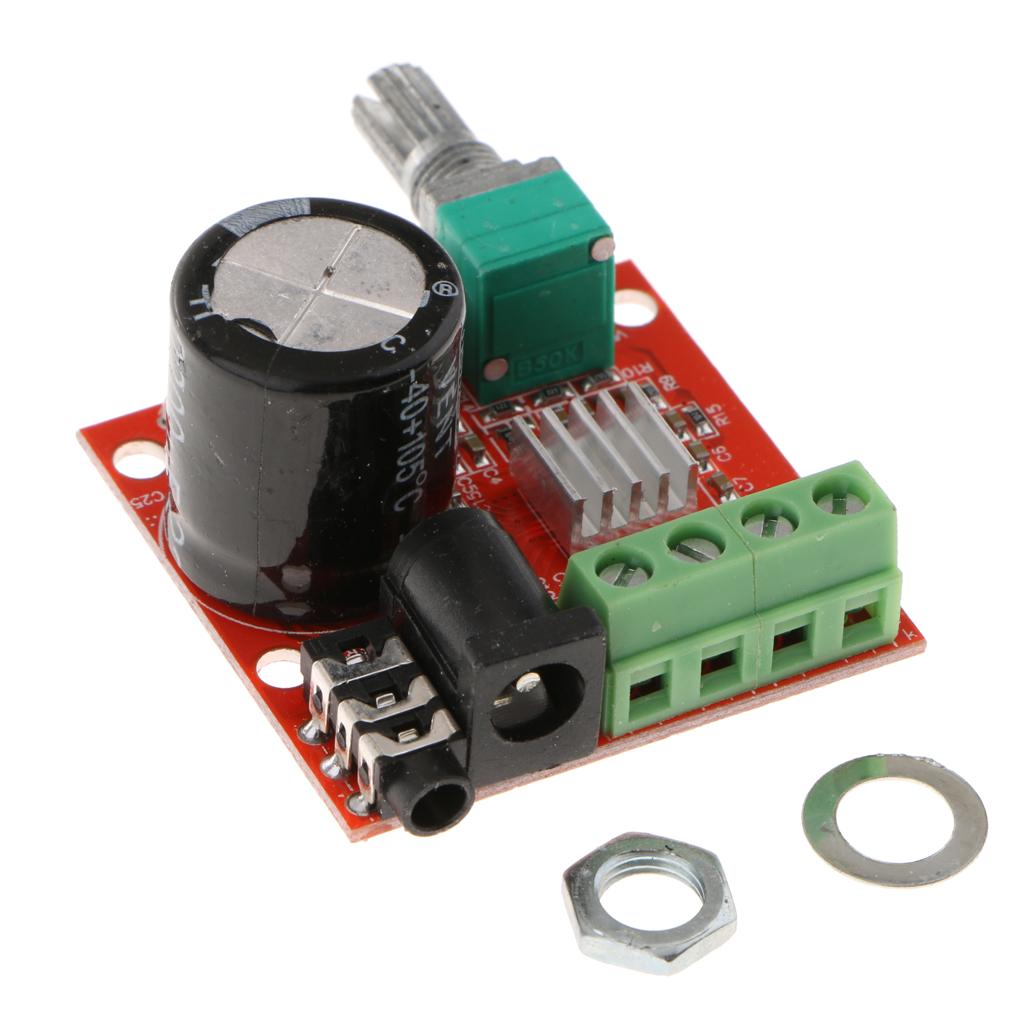 12V 2x10W Audio Stereo Power Amplifier Board 2 Channel Class-D Module