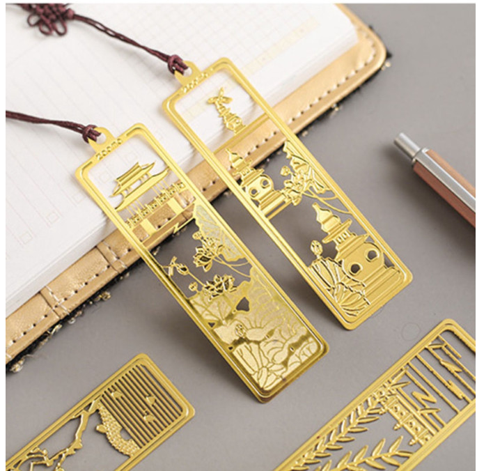 Bookmark Đánh Dấu Sách Phong Cách Trung Hoa - 8cmx2.3cm - Giao Mẫu Ngẫu Nhiên