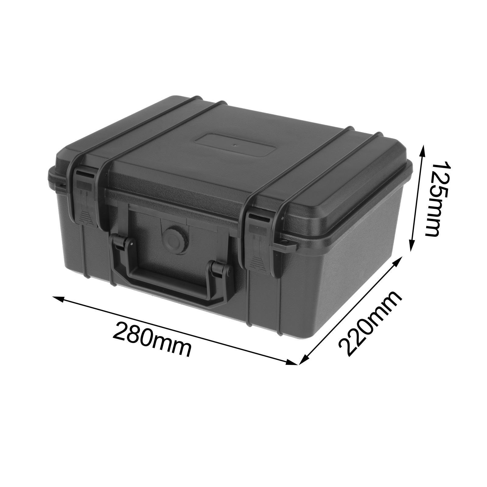 Tool Case Impact Resistant Dustproof Sealed Shockproof Equipment Safety for Gear