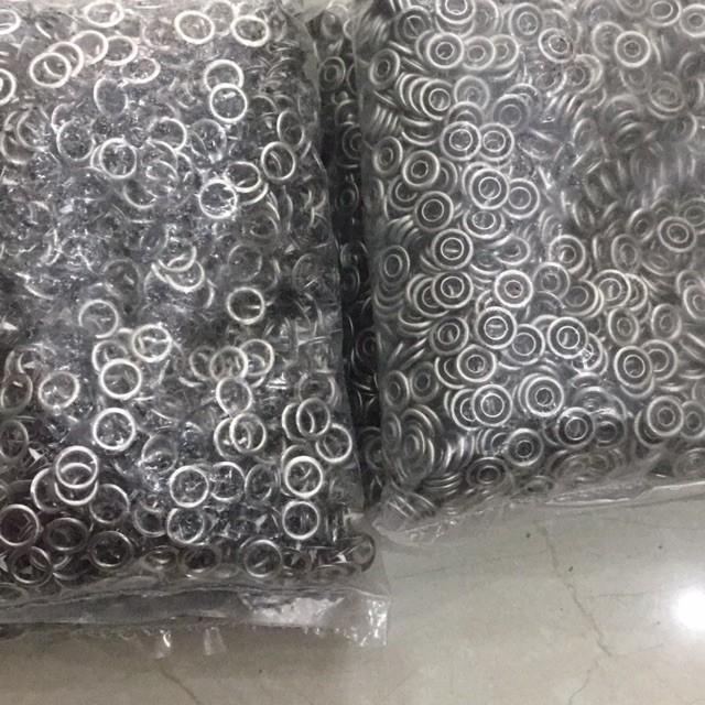 Cúc áo kim loại, bấm cúc 4 chi tiết