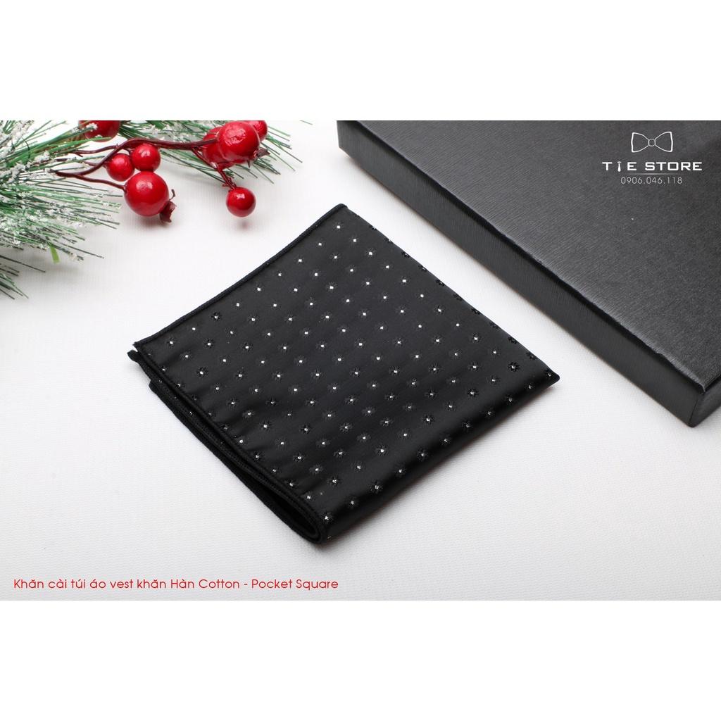 Khăn cài túi áo vest Hàn Quốc - cài túi áo vest