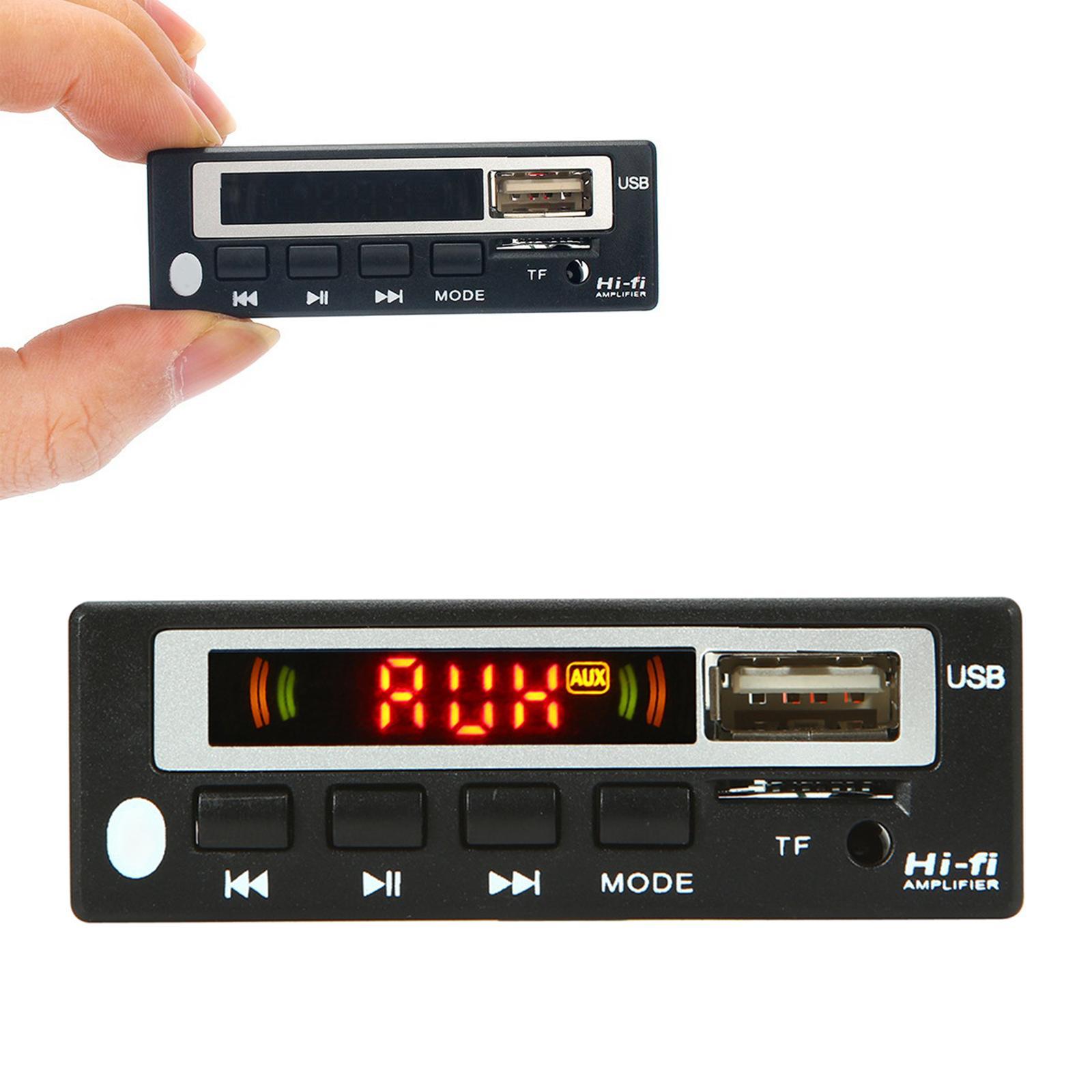 Decode Board Support Mmc/TF/Mma Dual Decoding 12V Audio Player Audio Module