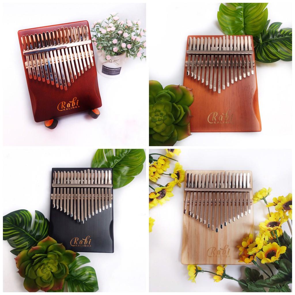 Đàn Kalimba Giá Rẻ RABI Gỗ Nguyên Khối