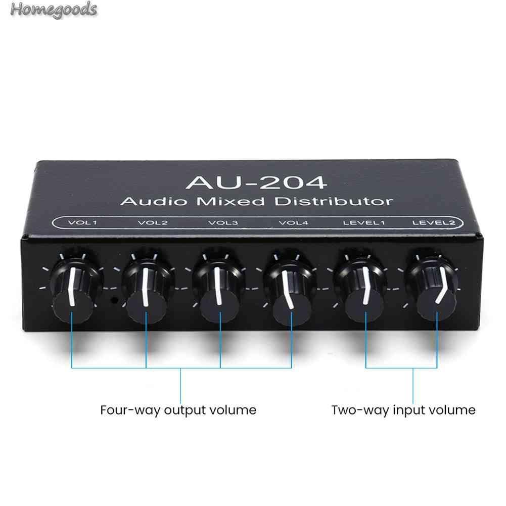 Bộ Khuếch Đại Âm Thanh Tai Nghe 3.5mm DC5-19V 14dB 2 Trong 4