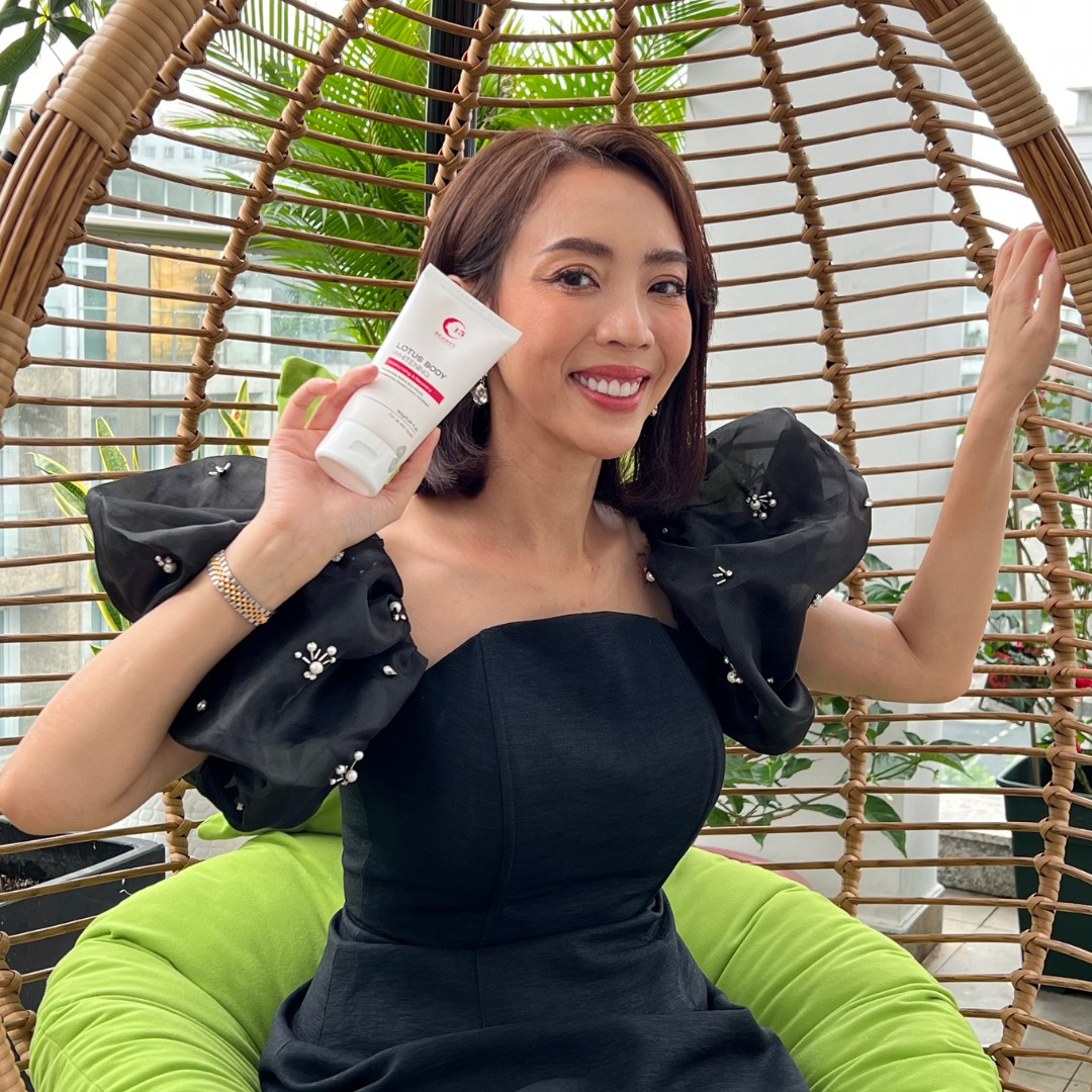 Kem Dưỡng Thể Ban Ngày Dưỡng Trắng, Bật Tone Sau 2 Tuần Lotus Body Whitening 150g C13 Cosmetics Thu Trang