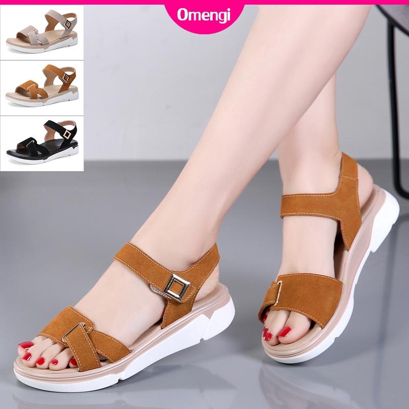 Giày Xăng Đan Đế Mềm Thời Trang Mùa Hè Cho Nữ