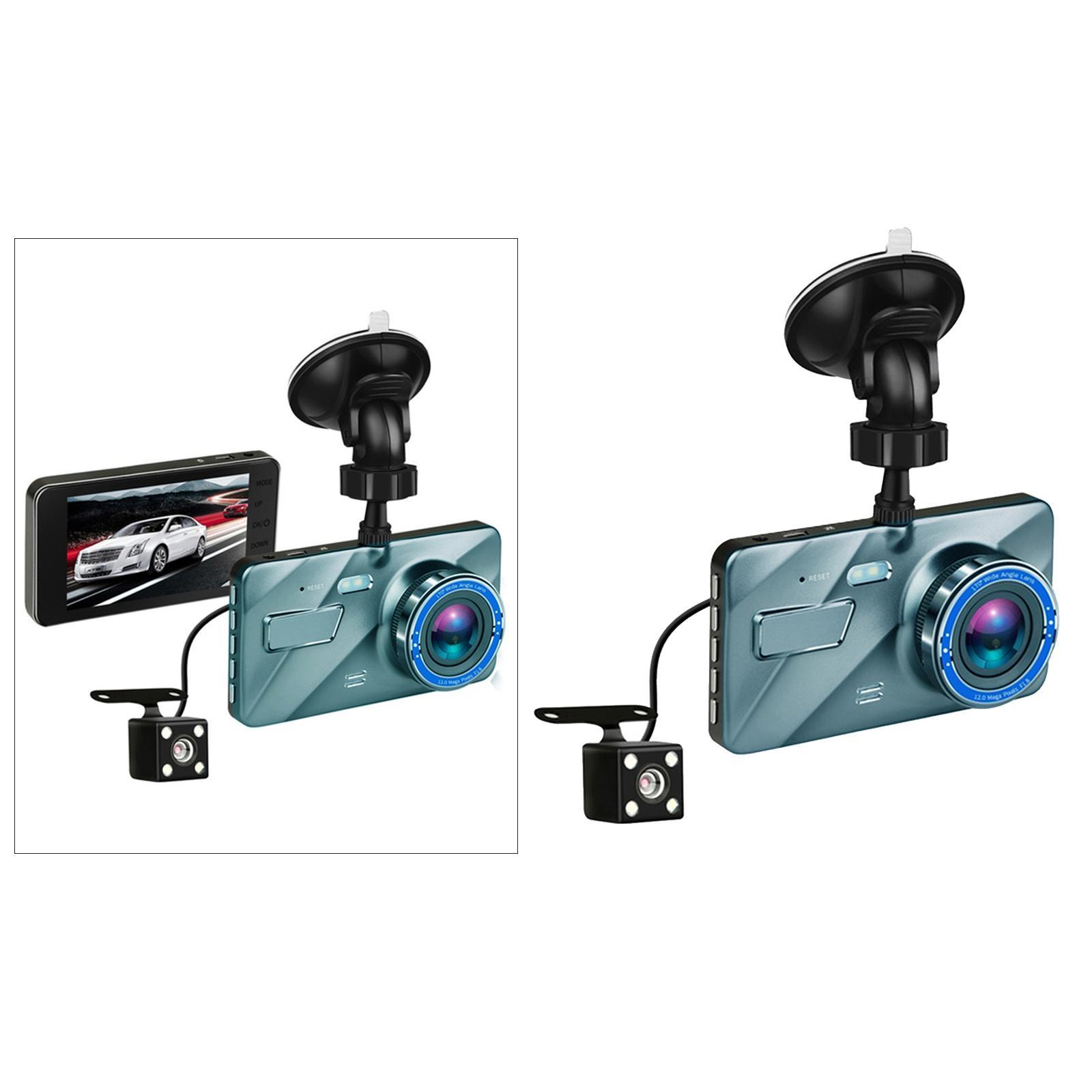 4'' Camera 1080P Car DVR Video Cam Night