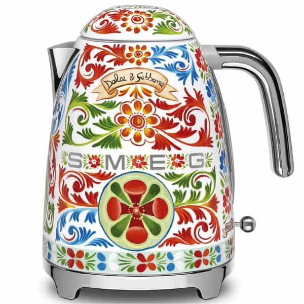 Ấm Siêu Tốc SMEG KLF03DGEU Dolce&amp;Gabbana Sicily Tình Yêu Của Tôi Hàng chính hãng