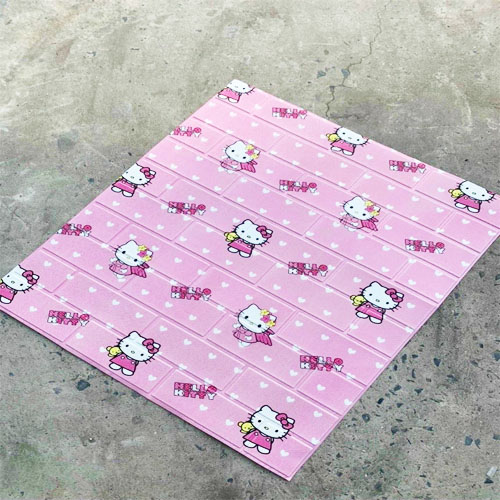 Bộ 5 Tấm Xốp Dán Tường Hoạt Hình Cho Trẻ Em Dễ Thương