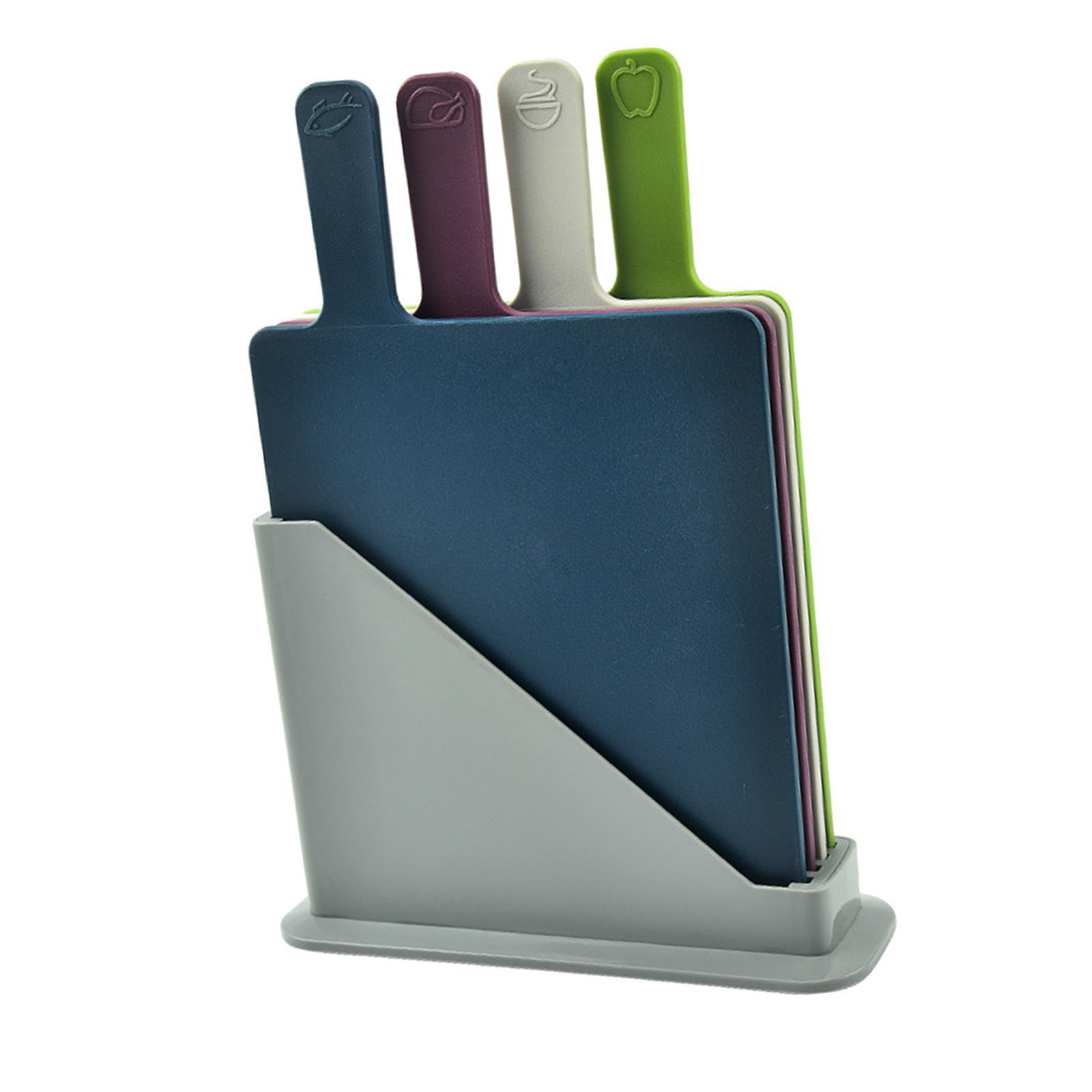 Small Chopping Board BPA Free Slot Storage for Camping Outdoor Kitchen