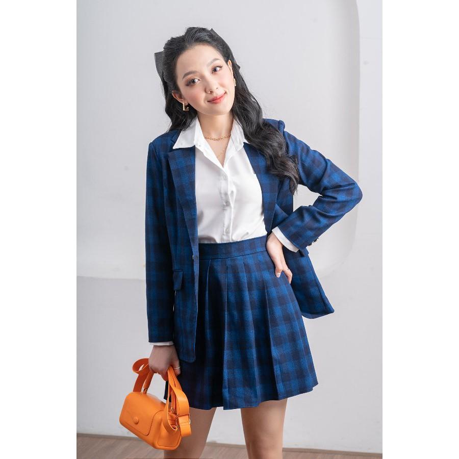 Áo khoác blazer, áo vest nữ kiểu Hàn Quốc tay lỡ, chất vải đẹp, nhiều màu Blz04 - Thời trang công sở WFstudios