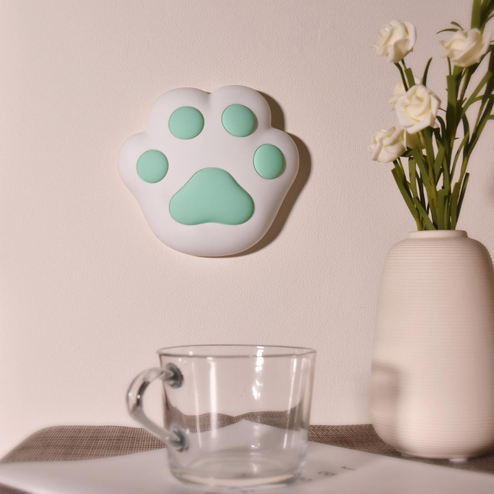 Đèn treo tường từ tính kiểu hình móng mèo Ba chế độ sáng,chất liệu silicone và ABS chất lượng cao, rất mềm mại,Sạc USB, kích thước nhỏ và di động