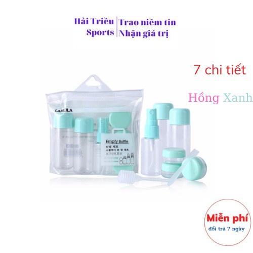 Bộ chiết mỹ phẩm du lịch mini, Bộ chiết mỹ phẩm, dầu gội, sữa tắm