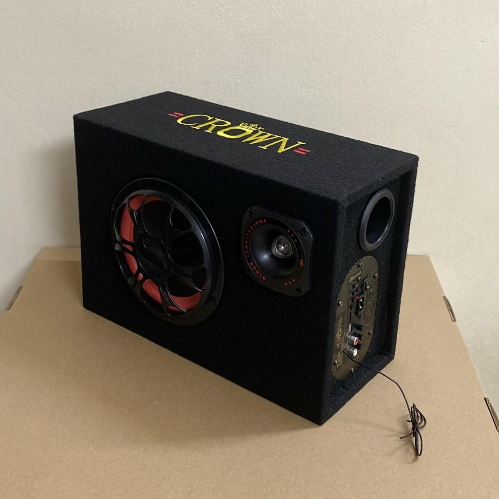 Loa CROWN 6 vuông có bluetooth