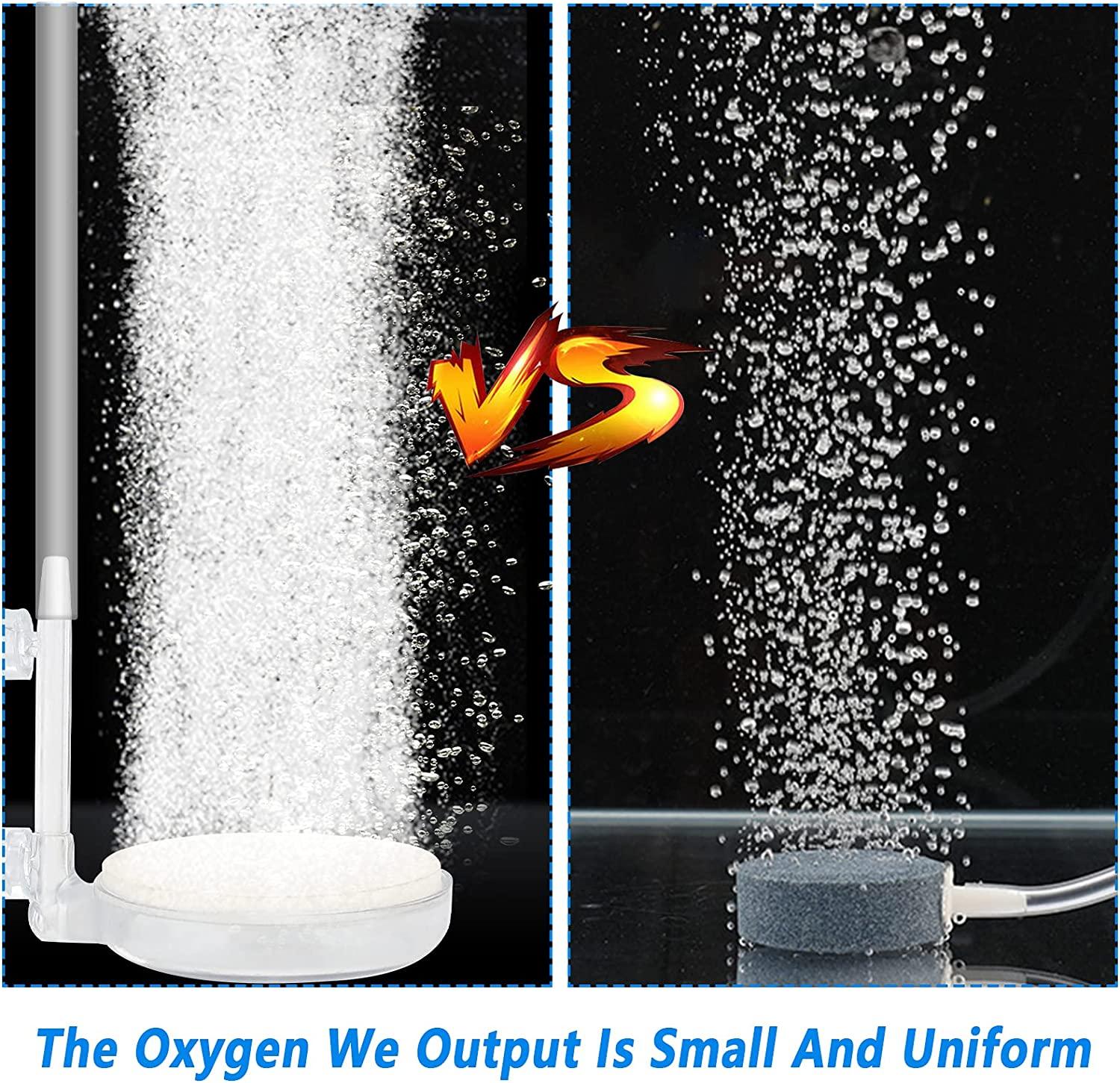 1 Cái Bong Bóng Đá Bể Cá Nano Không Đá Bể Cá CO2 Khuếch Tán Atomizer Bể Cá Lọc Không Khí Cung Cấp Oxy Cho Cá Trong Bể Cá