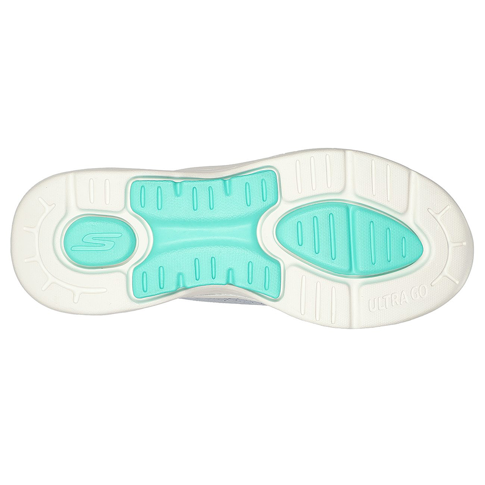 Skechers Nữ Giày Thể Thao Xỏ Chân Tập Gym, Thường Ngày, Đi Học, Đi Làm GOwalk Arch Fit Crystal Waves Arch Fit, Comfort Pillar Technology, Machine Washable, Ultra Go - 124882-GYAQ