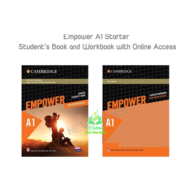 Combo Sách - Empower A1 Starter Student’s Book And Workbook With Online Access (DN)