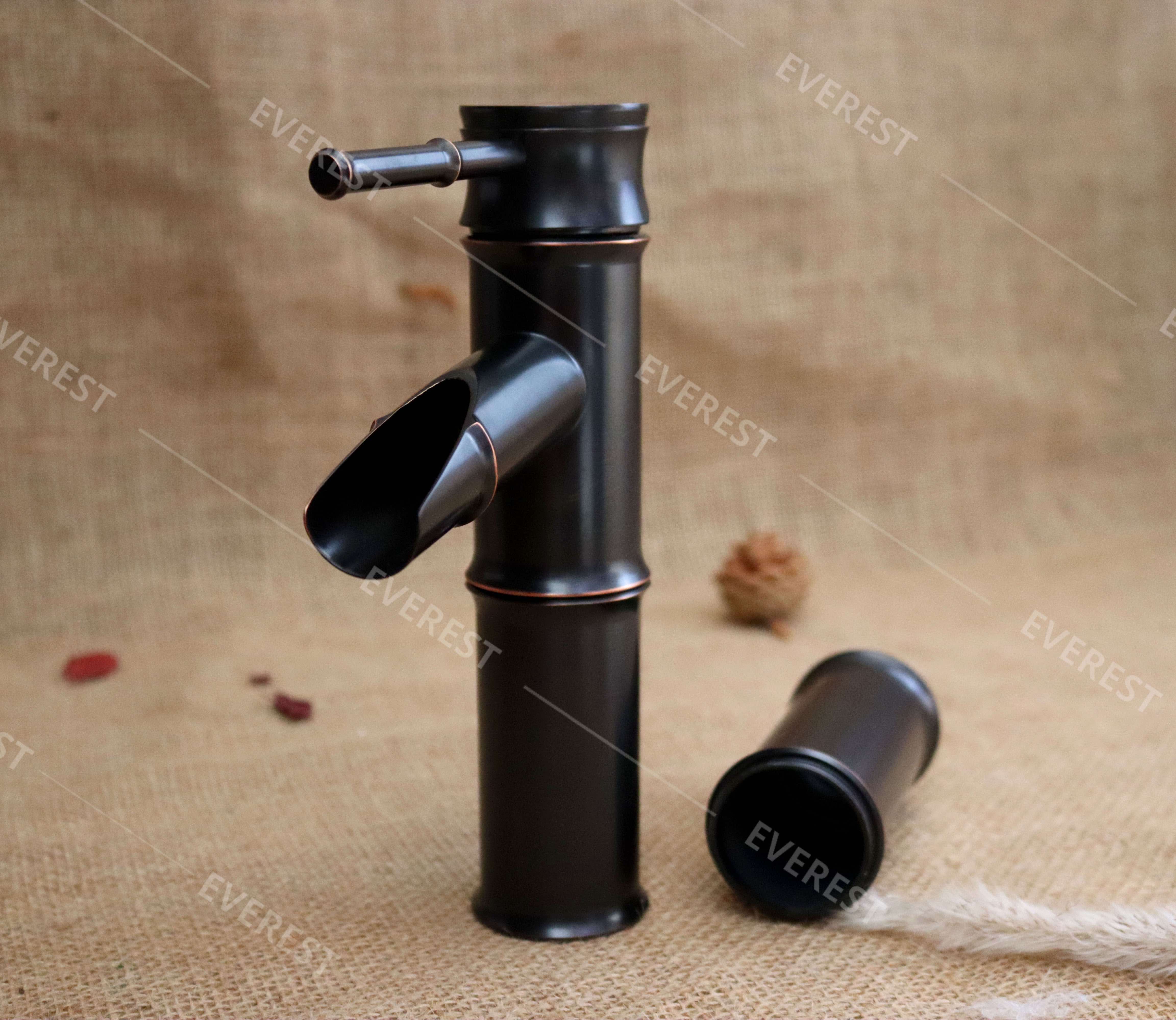 Vòi rửa lavabo đồng đen EVEREST EV-VĐ33