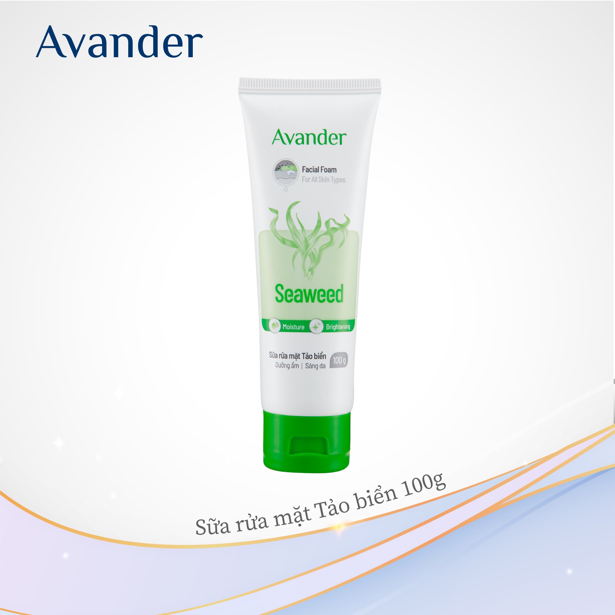 SỮA RỬA MẶT TẢO BIỂN SEAWEED AVANDER 