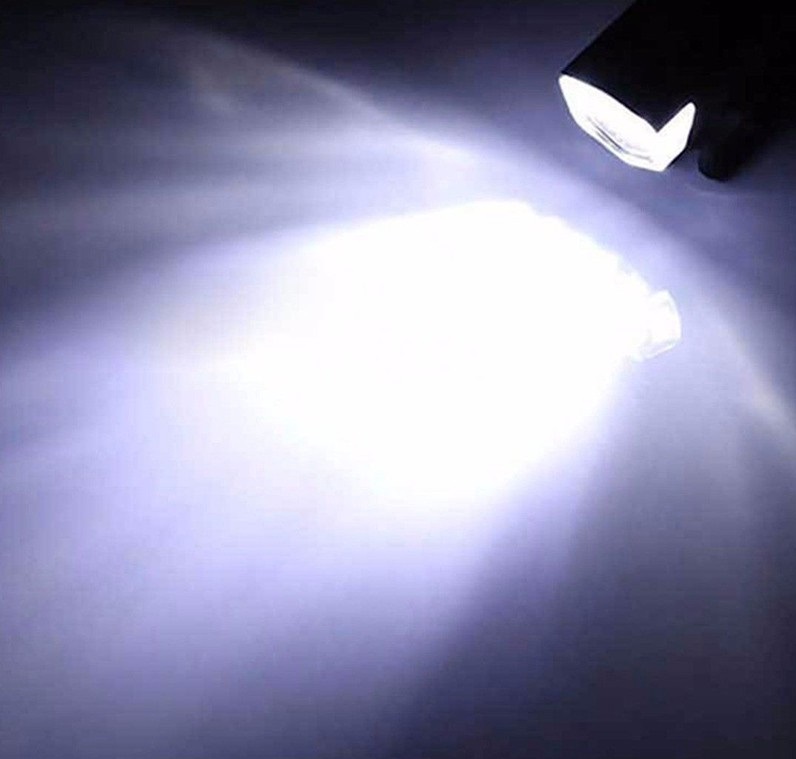 Bộ đèn xe đạp - đèn LED chiếu sáng phía trước và phía sau xe đạp dùng pin sạc - Hàng chính hãng