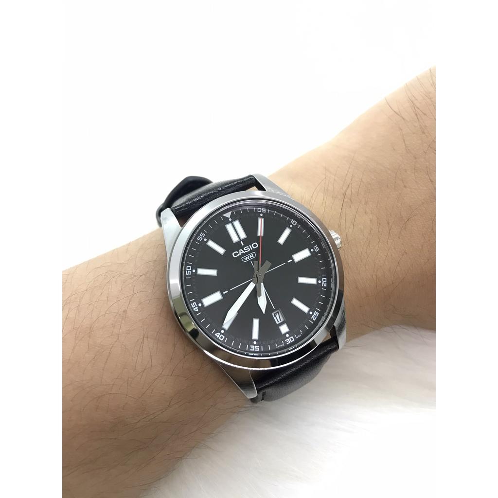 Đồng Hồ Nam Dây Da Casio Standard MTP-VD02L-1EUDF Chính Hãng - MTP-VD02L-1E
