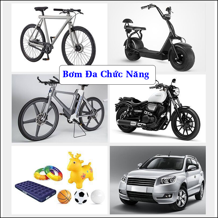 Bơm Hơi Đạp Chân Gấp Gọn 2 Pitton Cực Khỏe Dùng Được Cho nhiều loại xe ô tô, xe máy, xe đạp, bể bơi, bóng đá, đồ chơi - Loại Đồng Hồ Chính Xác