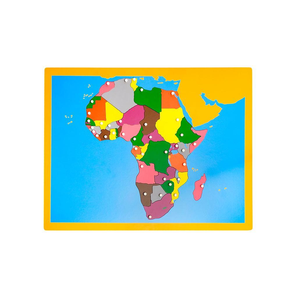 Đồ chơi trẻ em Oreka Montessori Ghép hình bản đồ: Châu Phi - 0730501