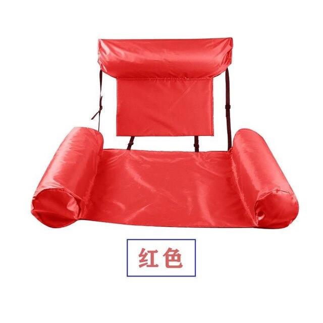 PVC mùa hè bơm hơi có thể gập lại Hàng nổi Hồ bơi Nước Võng Nệm không khí Giường bãi biển Ghế thể thao dưới nước