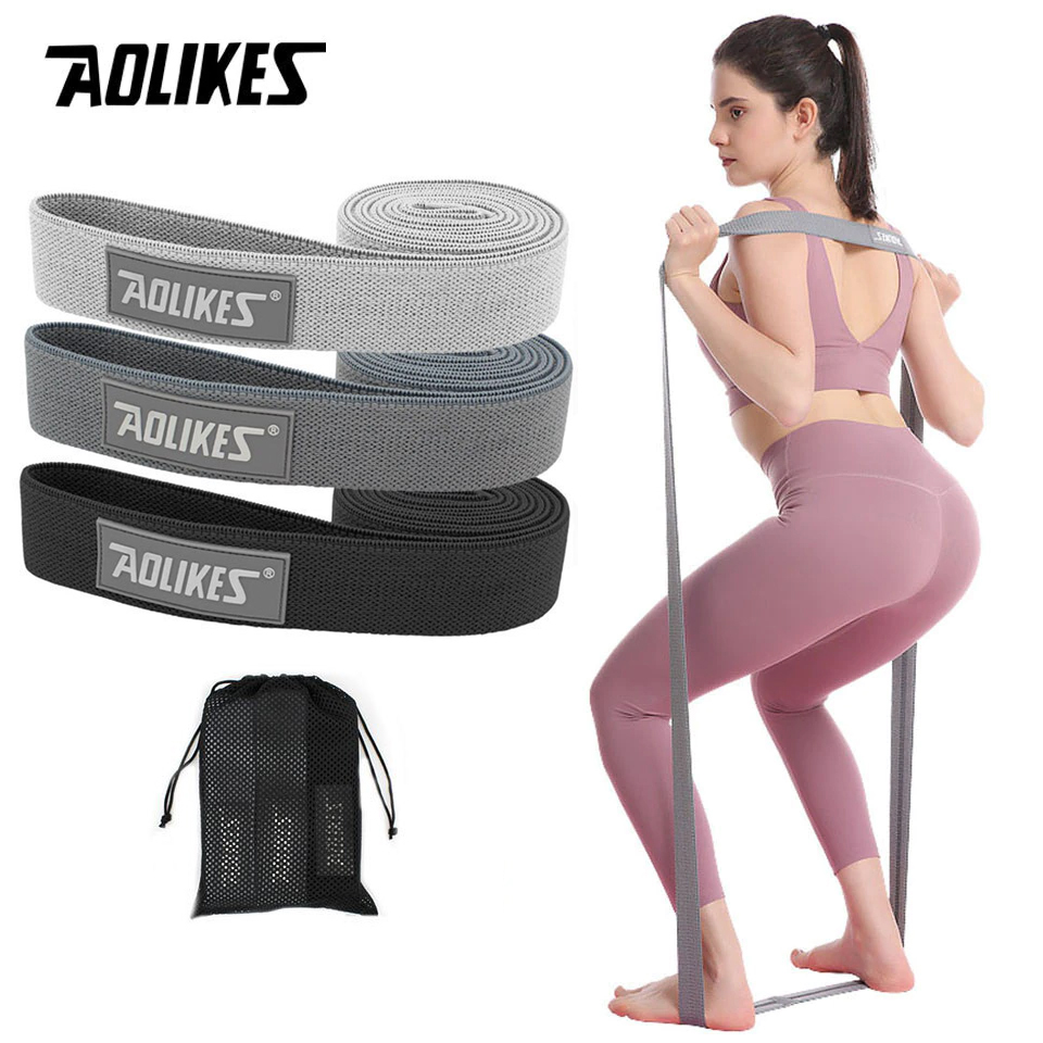 Bộ 3 dây kháng lực loại dài AOLIKES A-3607-3 Resistance Bands