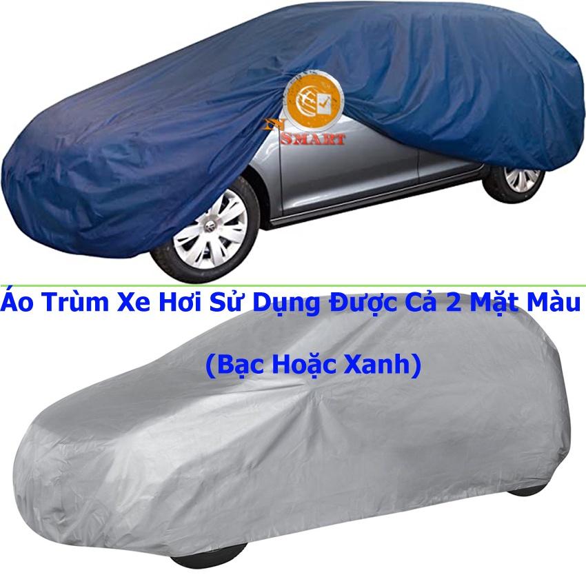 Áo Trùm Xe Hơi Mazda CX8 Dùng Được Cả 2 Mặt Màu Vải Dù OXFORD Siêu Bền, Bạt Phủ Xe Ô Tô Độ Bền Từ 3-5 Năm Chống Nắng Mưa