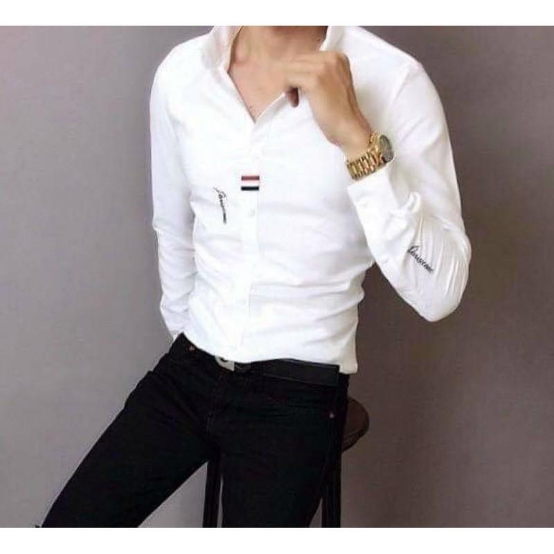 ÁO SƠ MI LỤA NAM CÔNG SỞ THANH LỊCH PHONG CÁCH NAM TÍNH