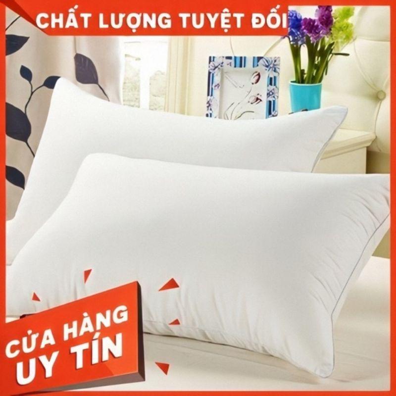 Ruột gối bông gòn tinh khiết 1000g gối hơi cao cấp