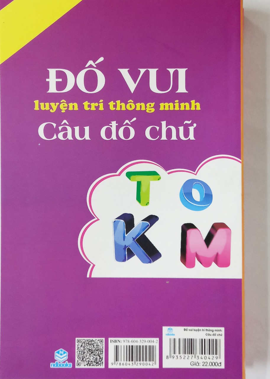 Đố vui luyện trí thông minh câu đố chữ