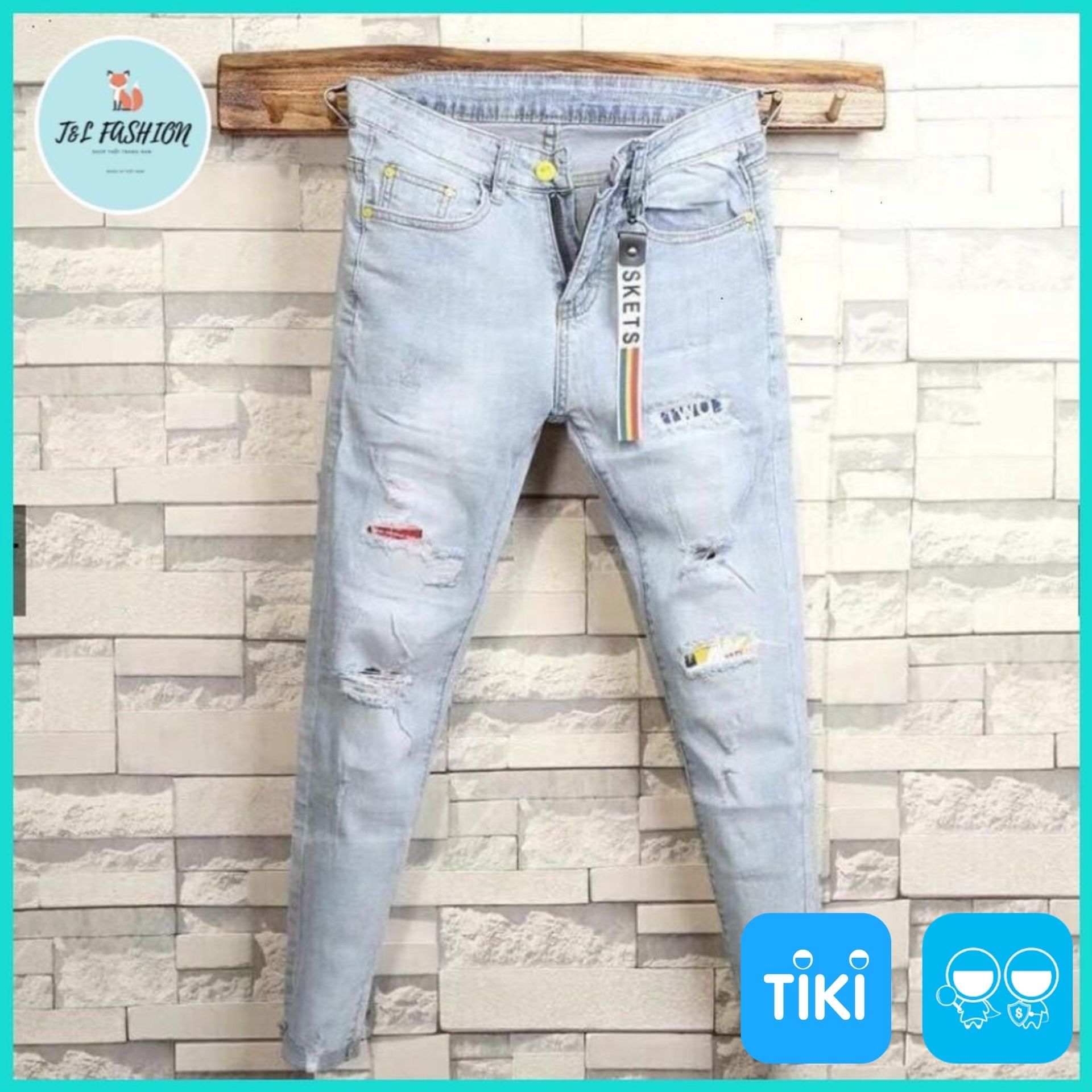 Quần Jean Nam , Quần Bò , Mẫu Mới Phong Cách Thời Trang Cao Cấp ms09