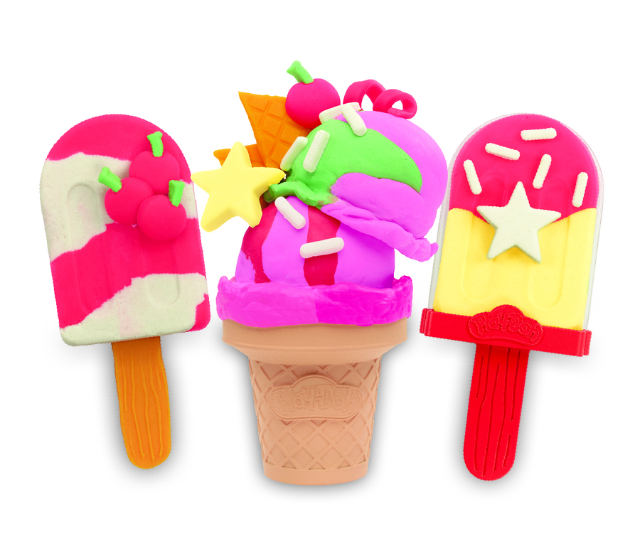 Bộ đồ chơi đất nặn 4 loại kem Play Doh E6642