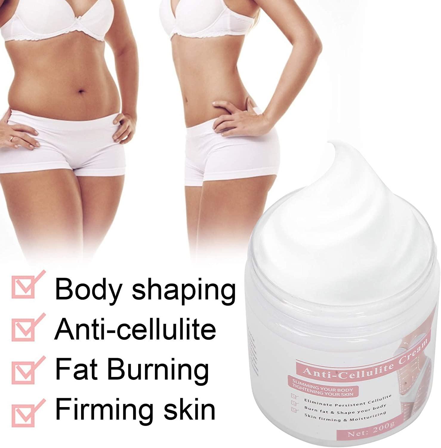 Kem chống cellulite 200g,Fat Burner Slimming Cream Massage Body Cream Chống béo,Kem dưỡng ẩm  chống béo,Đùi và bụng
