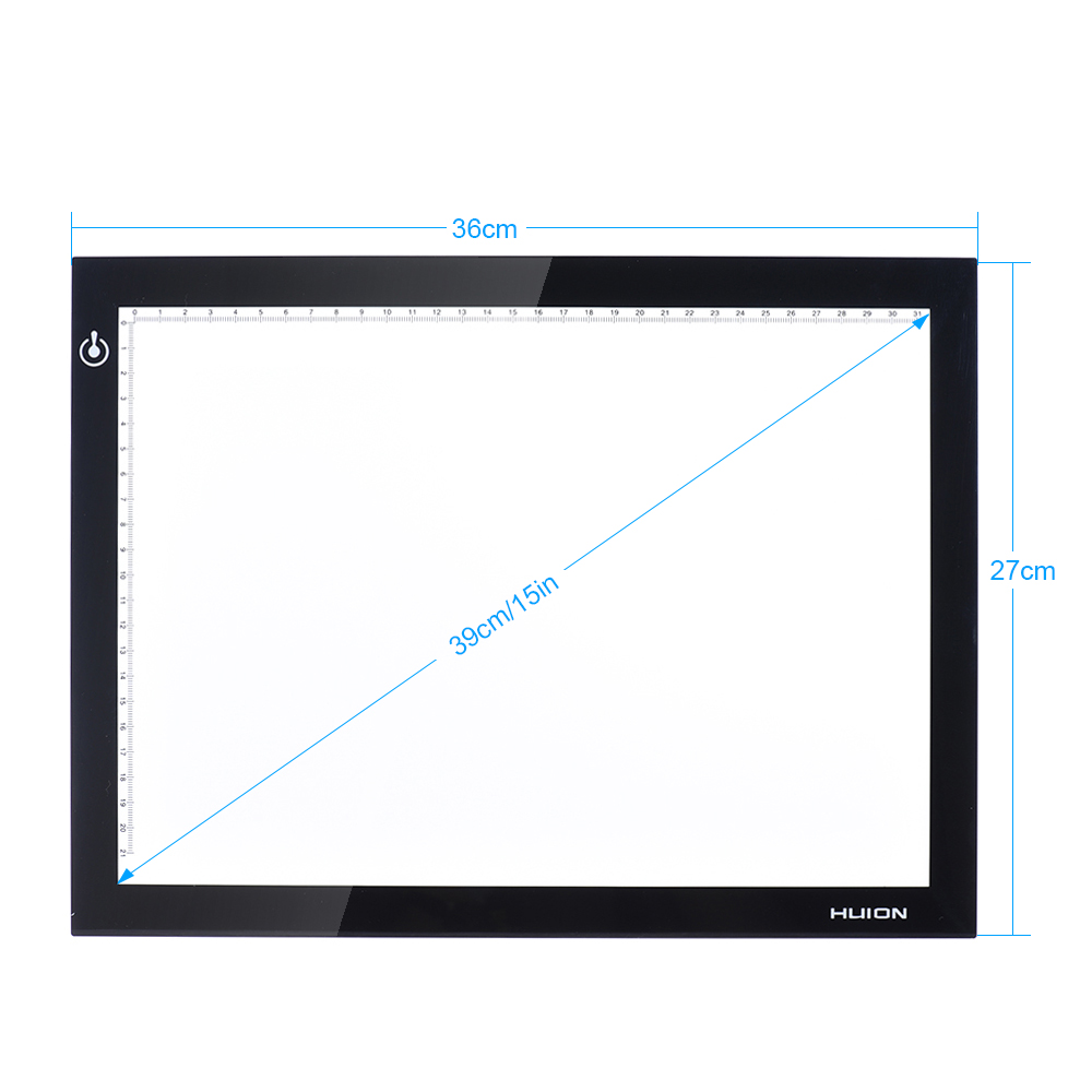 Tấm nền Huion L4S ánh sáng LED siêu mỏng có thể điều chỉnh