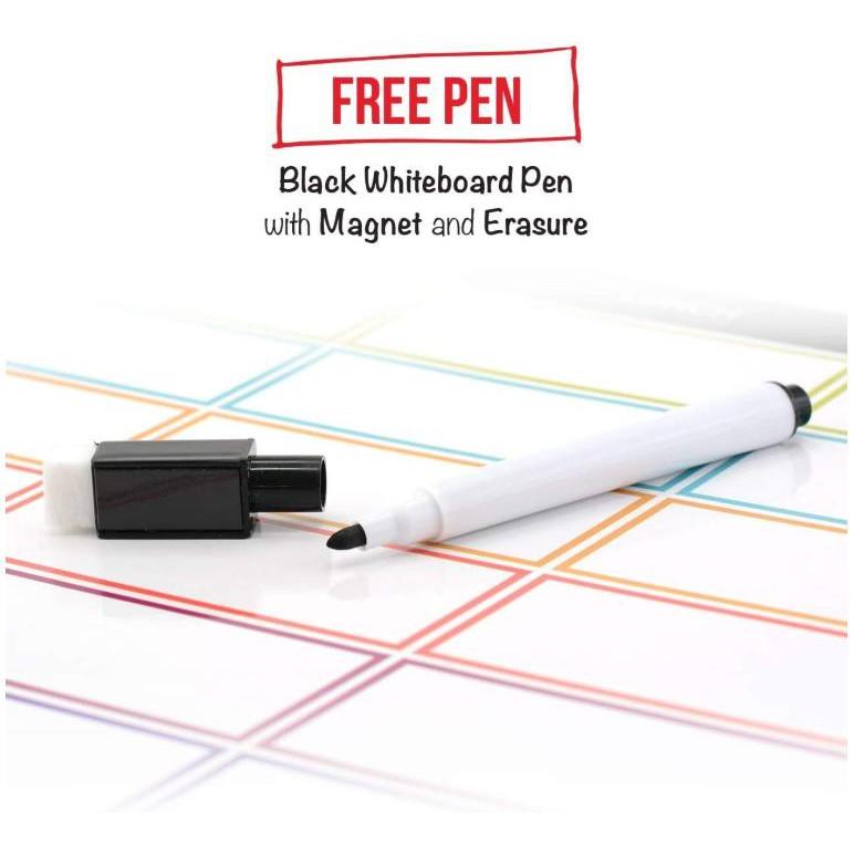 Bảng nam châm tủ lạnh Weekly Food